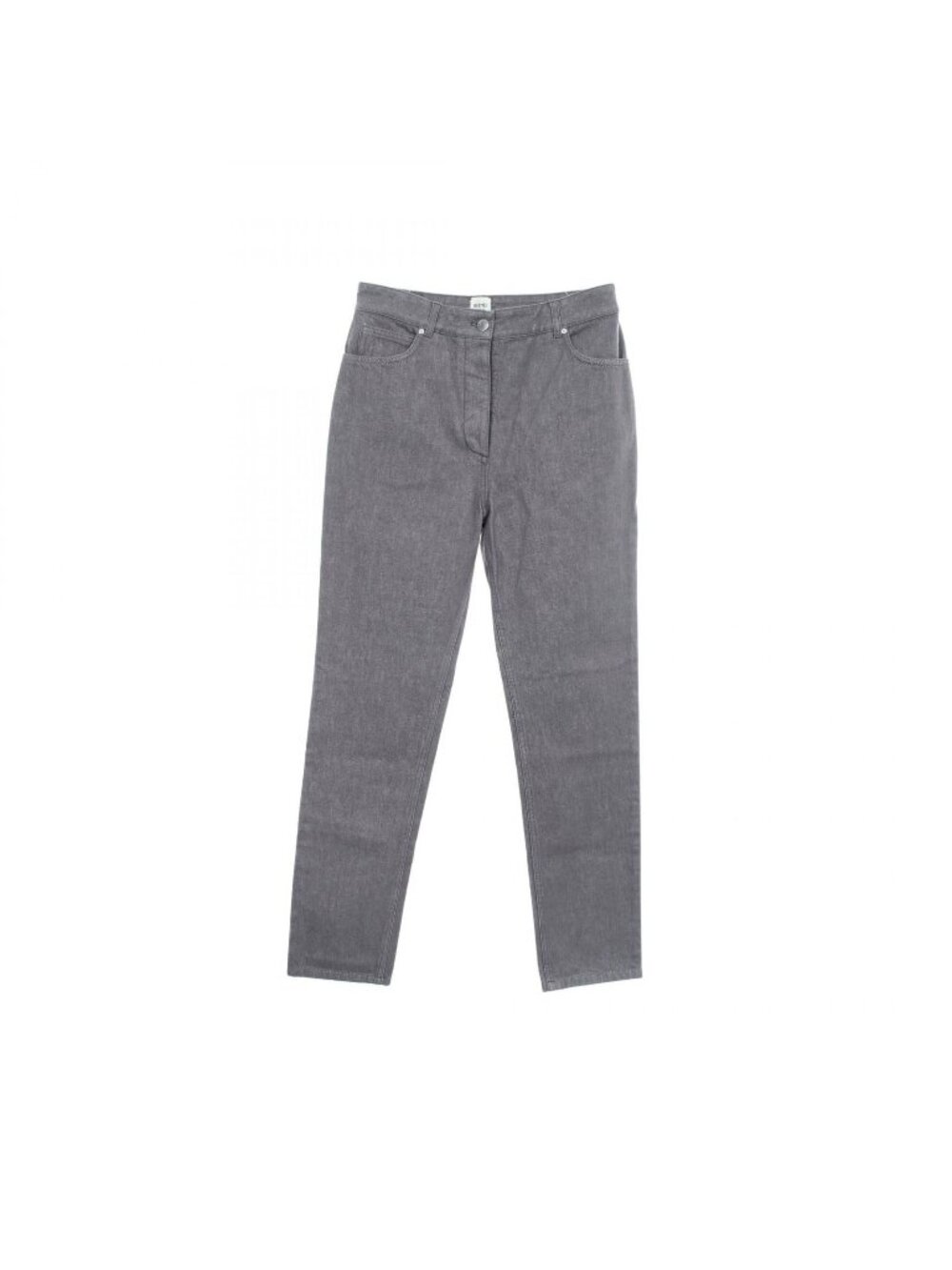 Hermes Denim Pants Button Fly Cotton Jeans